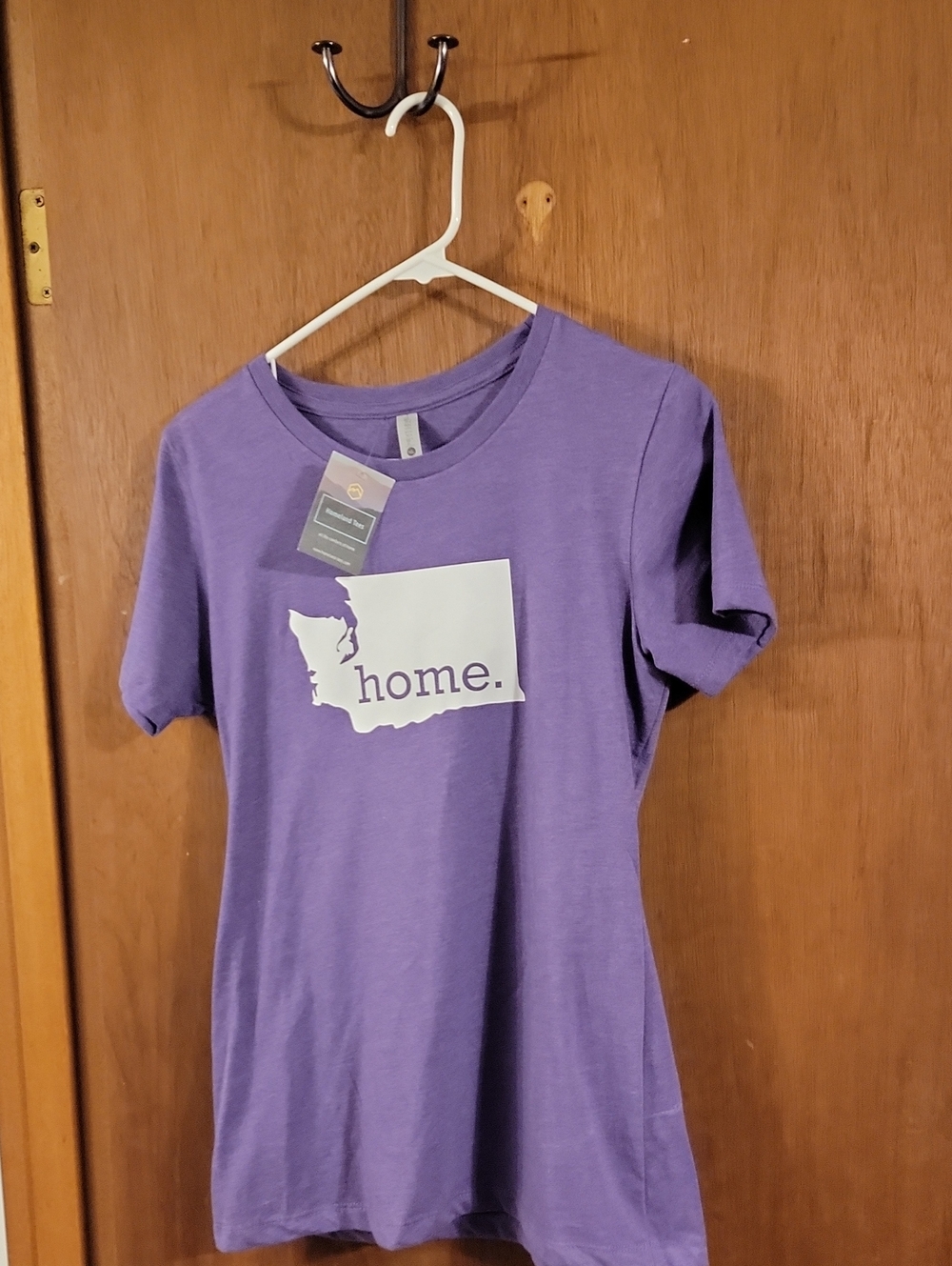 Next Level Apparel Purple Women’s Tee